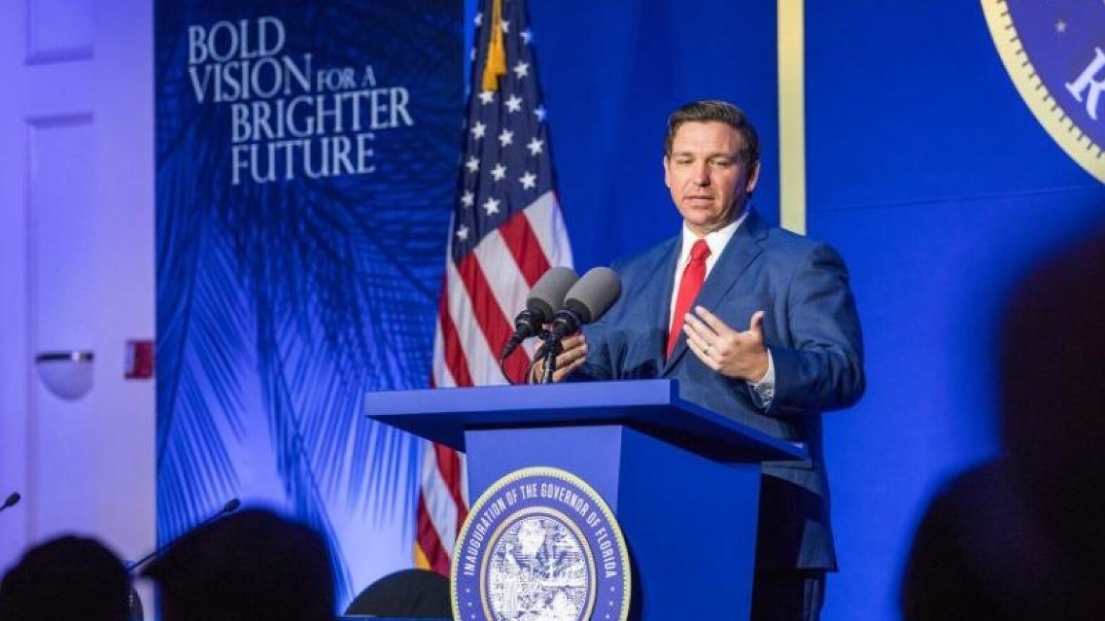 Florida Governor Ron DeSantis.